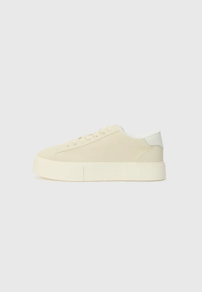 TJW FLATFORM - Sneaker low - newsprint