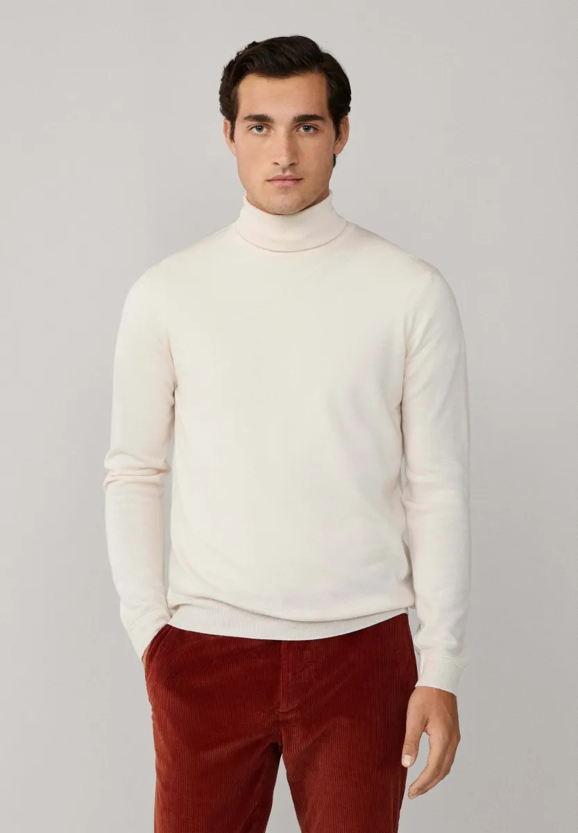 TNECK - Strickpullover - off white