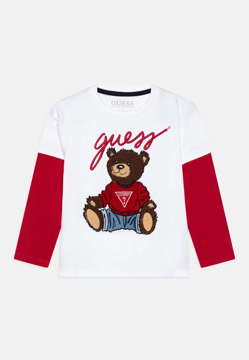TODDLER BEAR UNISEX - Langarmshirt - pure white