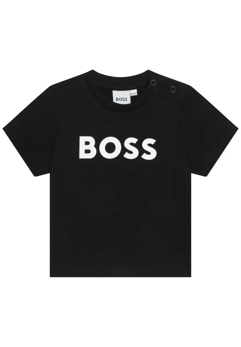 TODDLER SHORT SLEEVES TEE - T-Shirt print - black