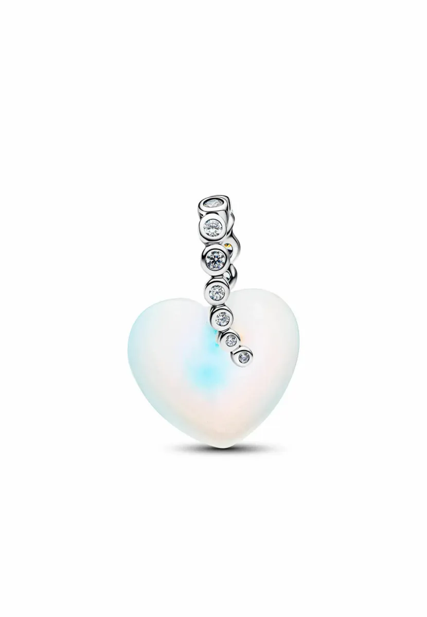 ÉTOILE FILANTE ET CŒUR - Charm - argent