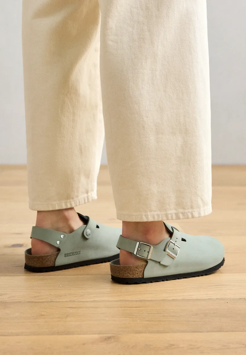 TOKIO LENB HEX REGULAR - Pantolette flach - pure sage