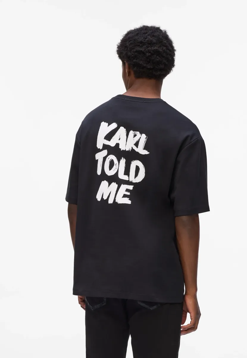 TOLD ME - T-Shirt print - black