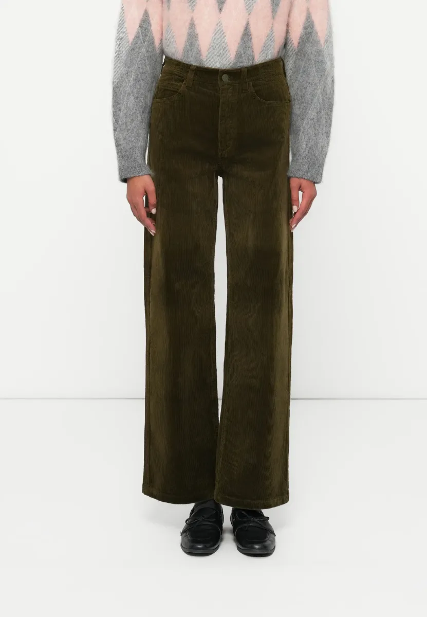 TOMMA - Stoffhose - burnished logs