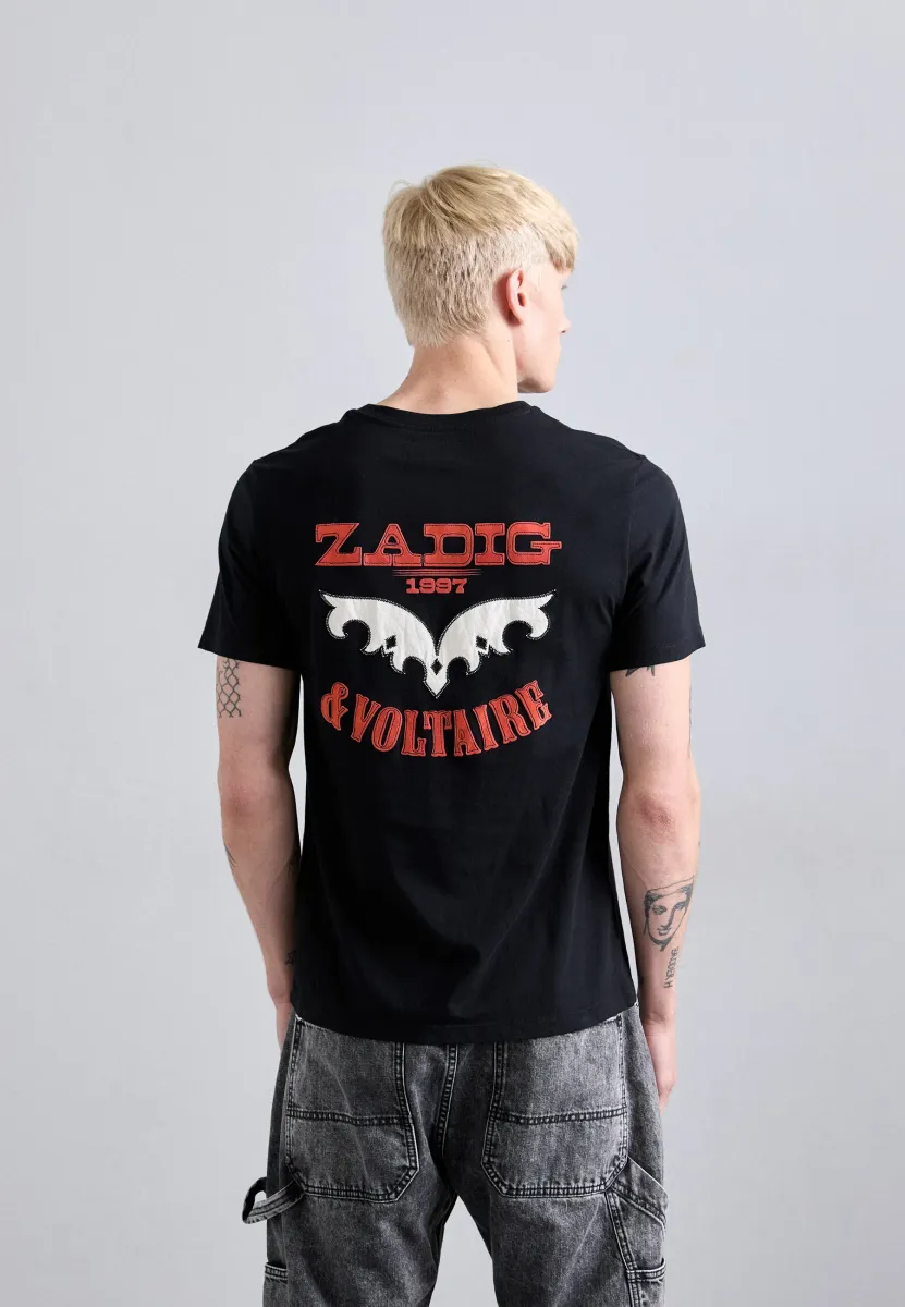 TOMMY HC BLASON WESTERN - T-Shirt print - black