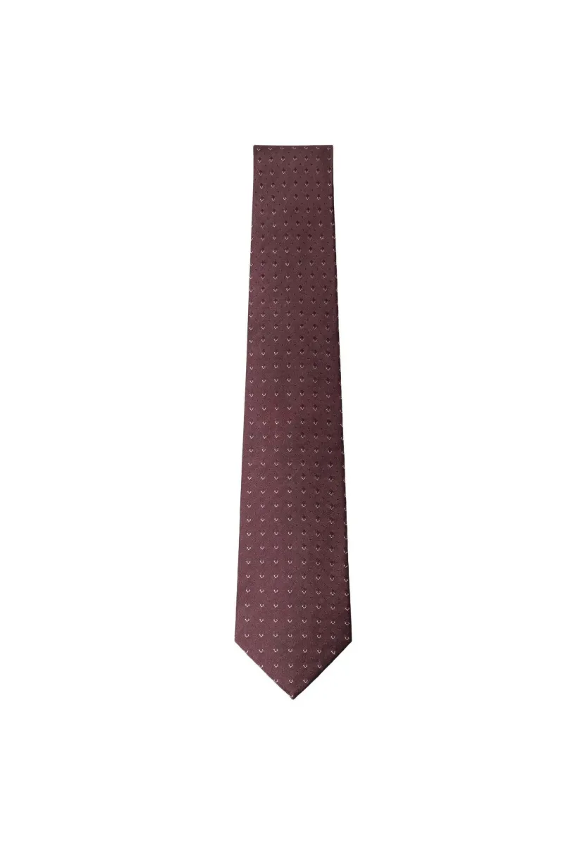 TON DOT ARROW - Krawatte - burgundy red