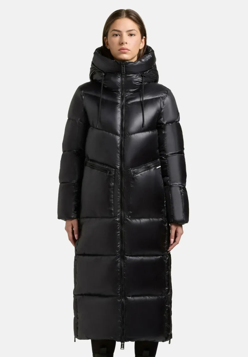 TONIA - Wintermantel - black