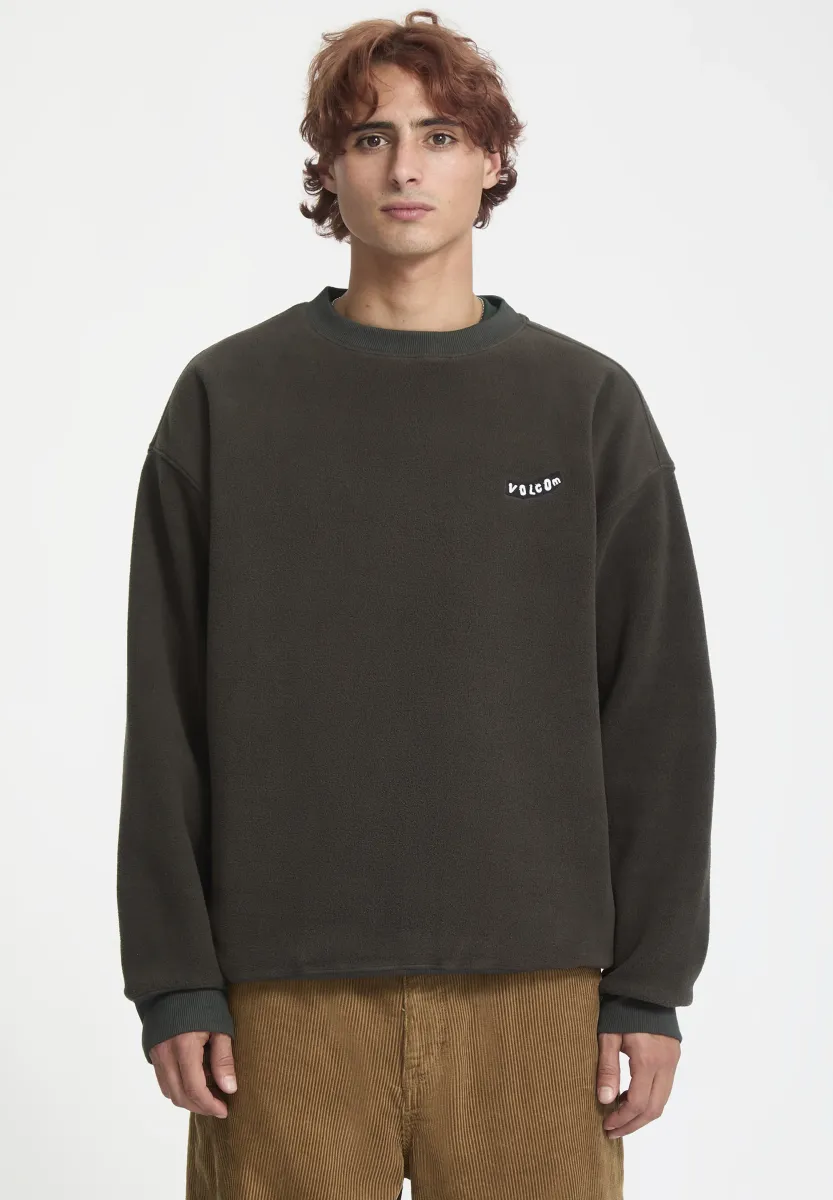 TOO KOOL LSE - Fleecepullover - rinsed black