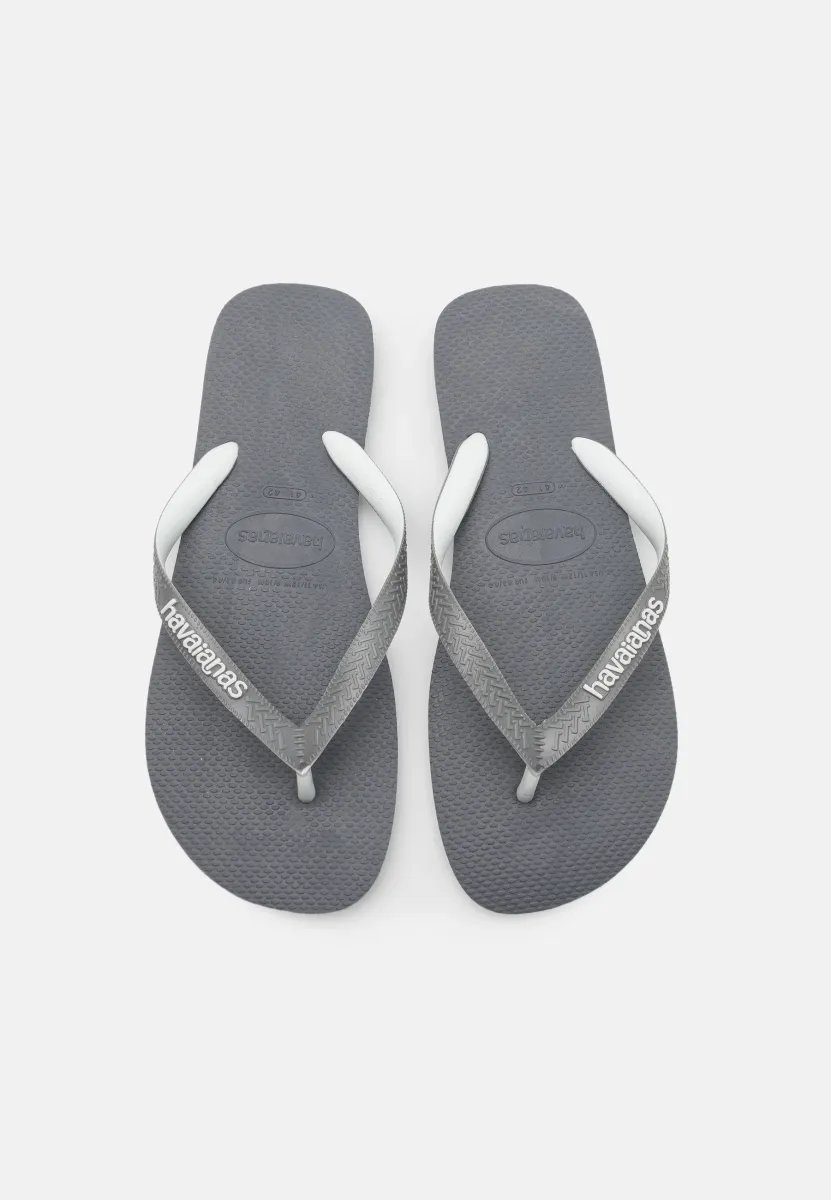 TOP MIX UNISEX - Bade-Zehentrenner - steel grey