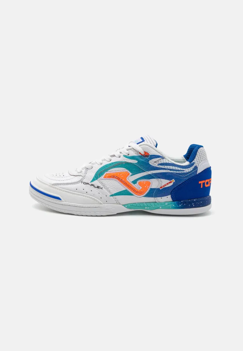 TOPFLEX - Indoor-Fußballschuhe - white/royal
