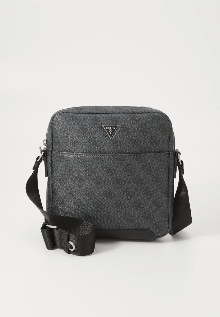 TORINO TOP ZIP CROSSBODY FLAT - Umhängetasche - black