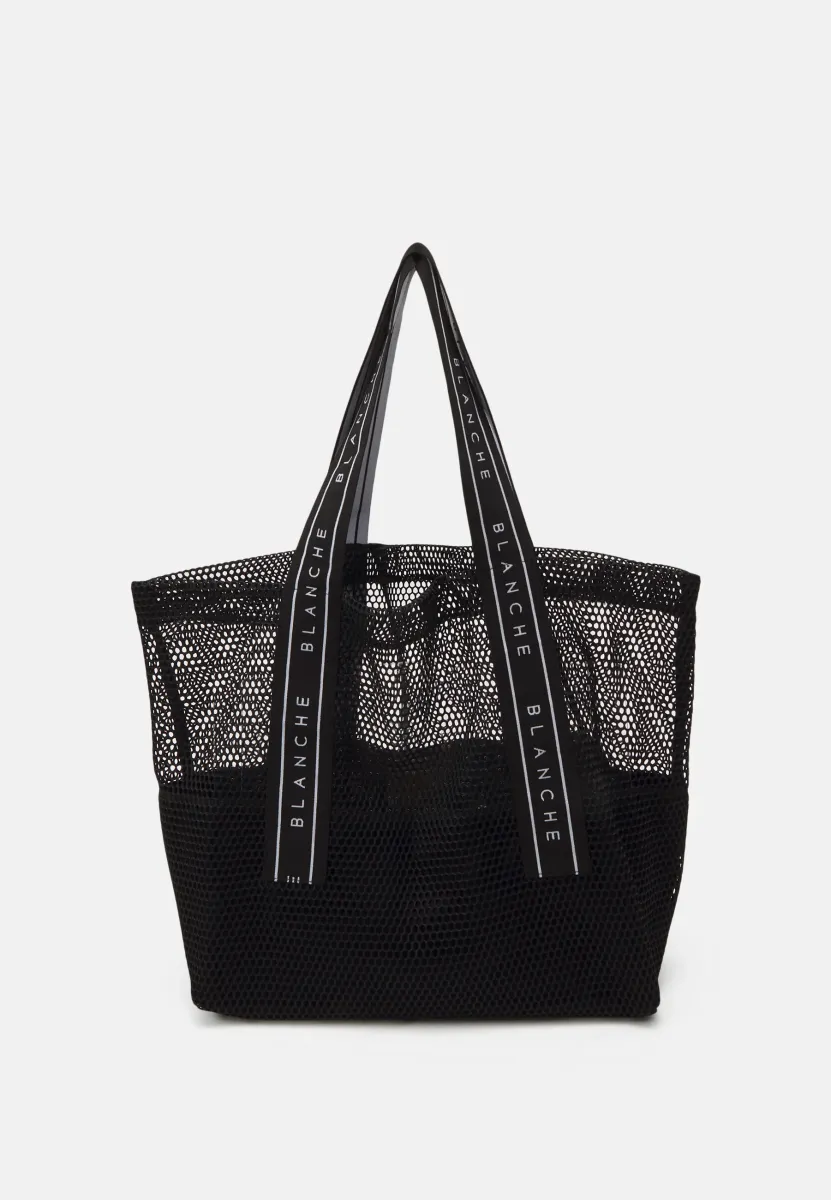 TOTE LOGO - Shopping Bag - black