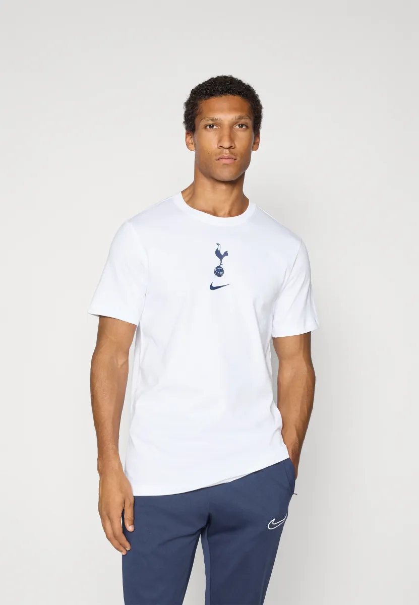 TOTTENHAM HOTSPUR CREST TEE - Vereinsmannschaften - white