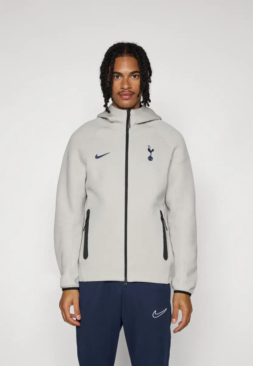 TOTTENHAM HOTSPUR TECH WINDRUNNER - Sweatjacke - light iron ore binary blue