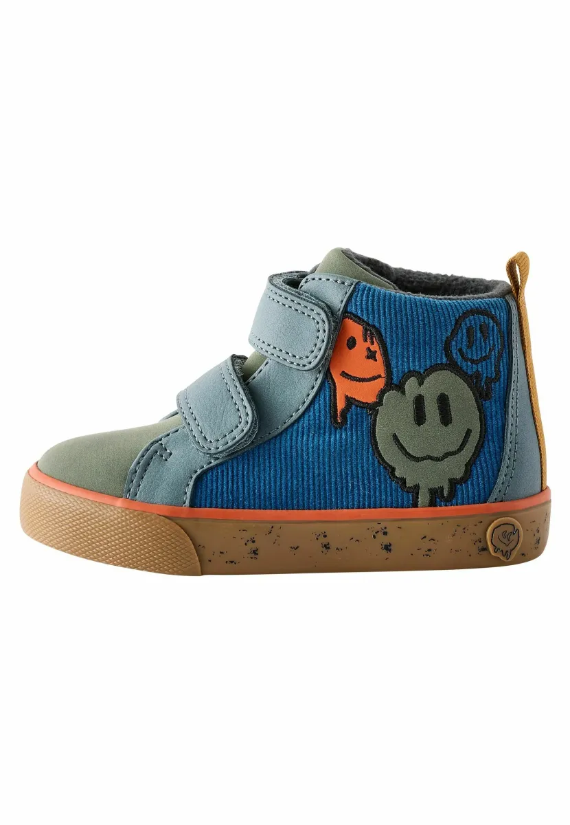 TOUCH FASTENING - Stiefelette - navy