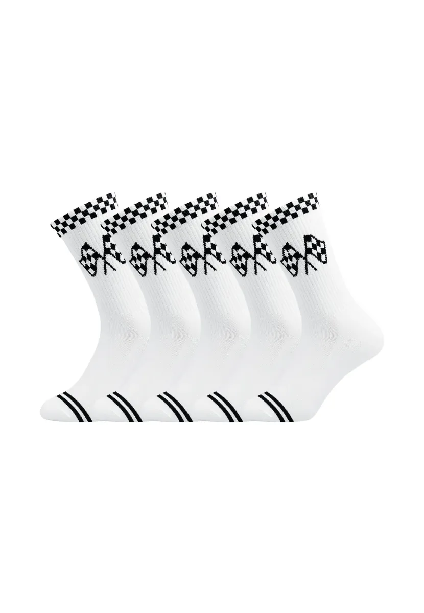 TOUCHDOWN 5-PACK - Socken - weiß too fast