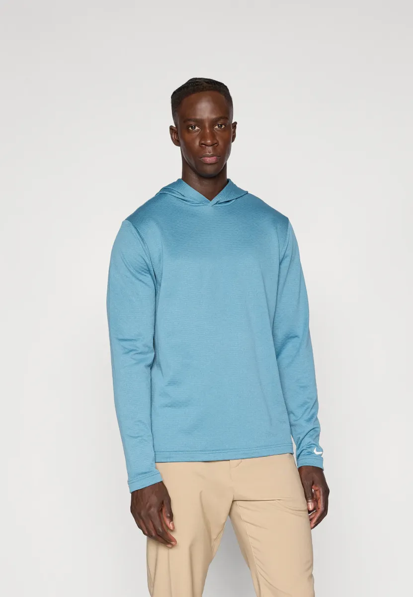 TOUR HOODIE - Langarmshirt - smokey blue/pale ivory