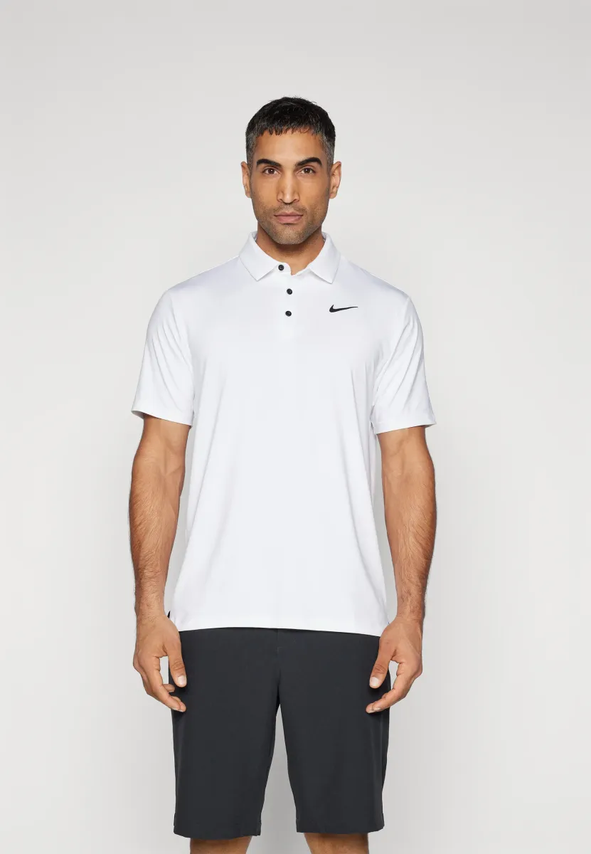 TOUR - Poloshirt - white/black