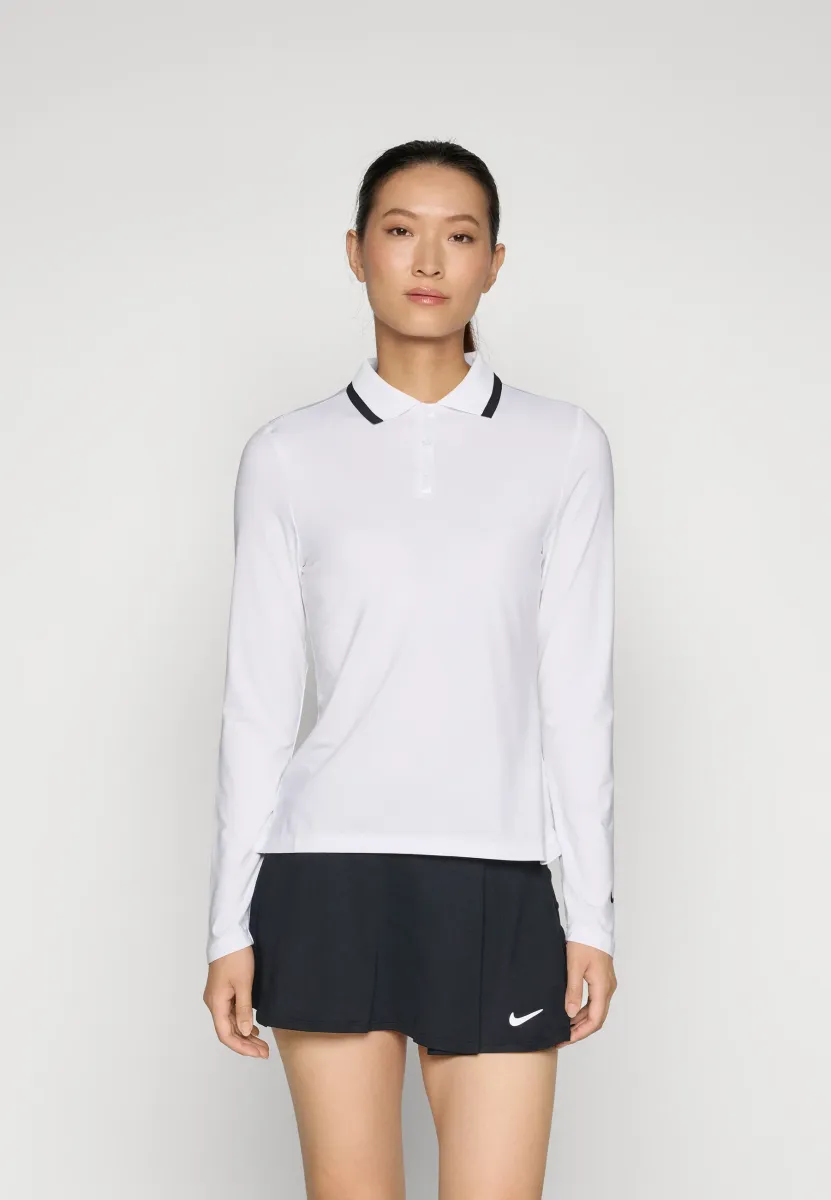 TOUR - Poloshirt - white/black