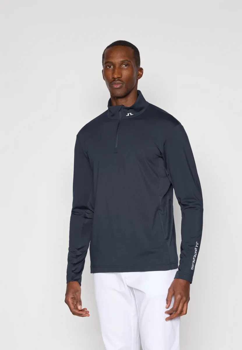 TOUR TECH MID LAYER - Langarmshirt - navy