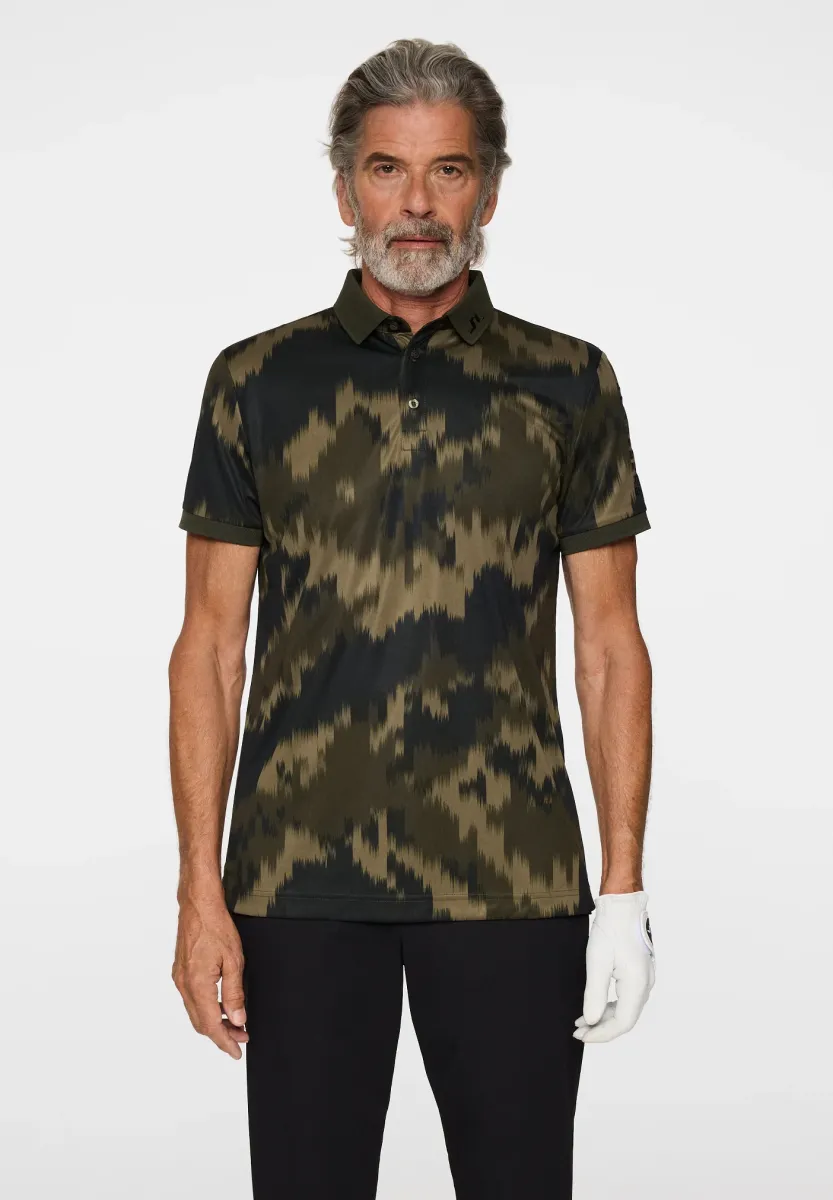 TOUR TECH - Poloshirt - warp forest l