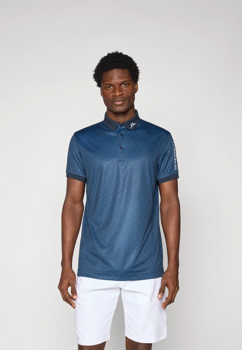TOUR TECH PRINT  - Poloshirt - navy