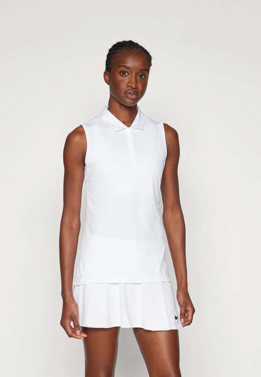 TOURNAMENT SLEEVELESS - Poloshirt - bright white