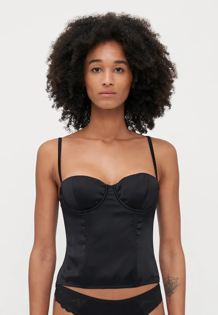 TOUS LES JOURS - Korsage - black