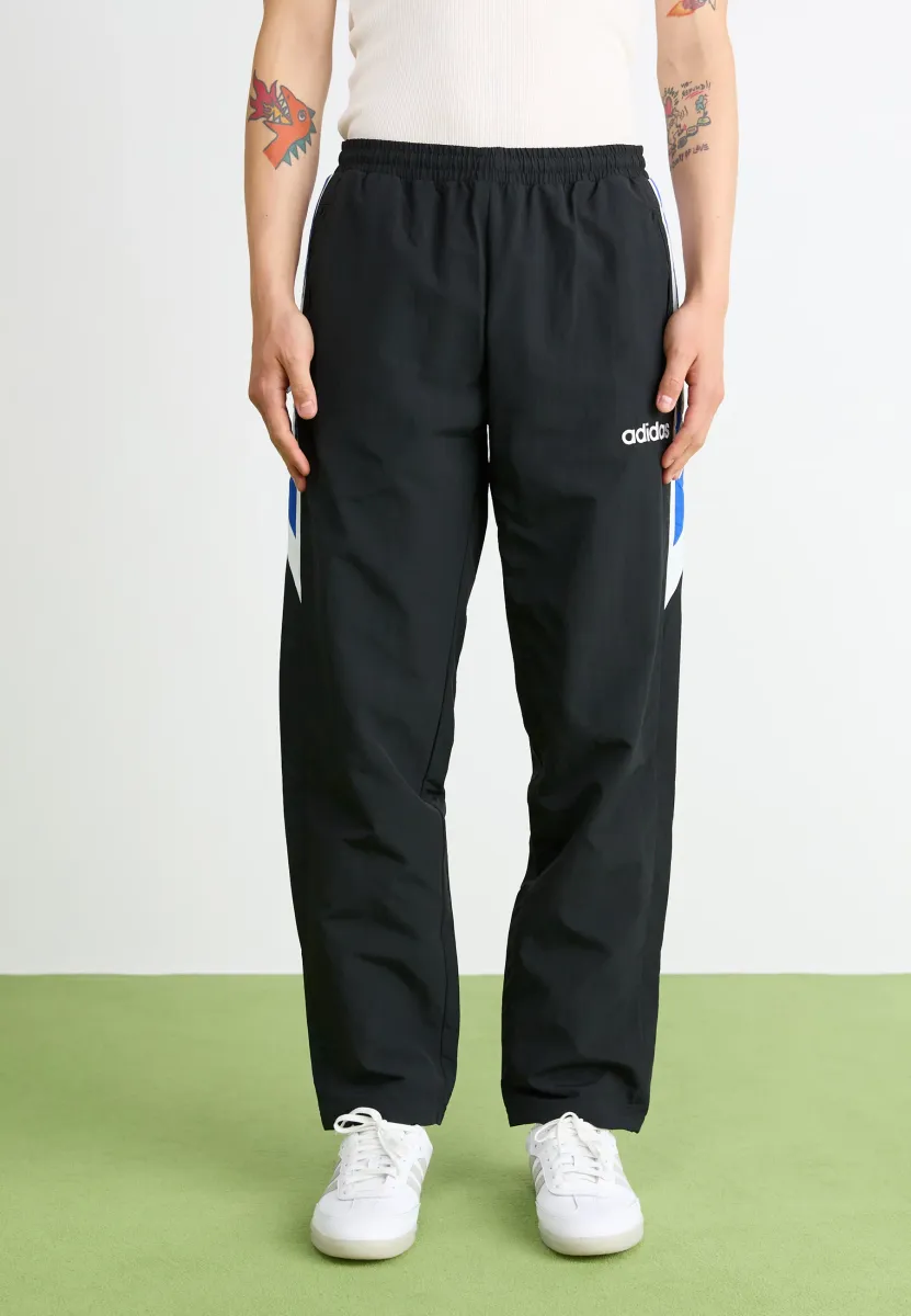 TRACK PANT - Jogginghose - black/white/blue