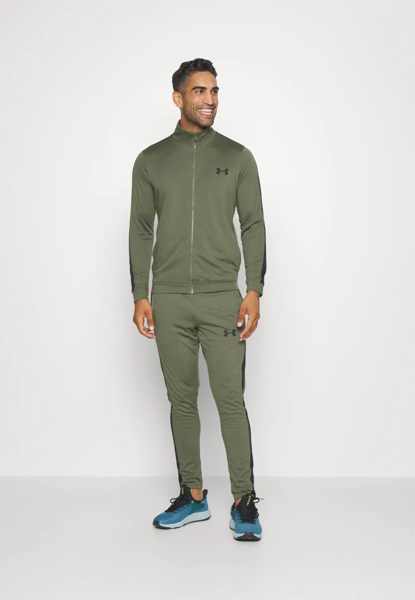 TRACK SUIT SET - Trainingsanzug - marine green/black