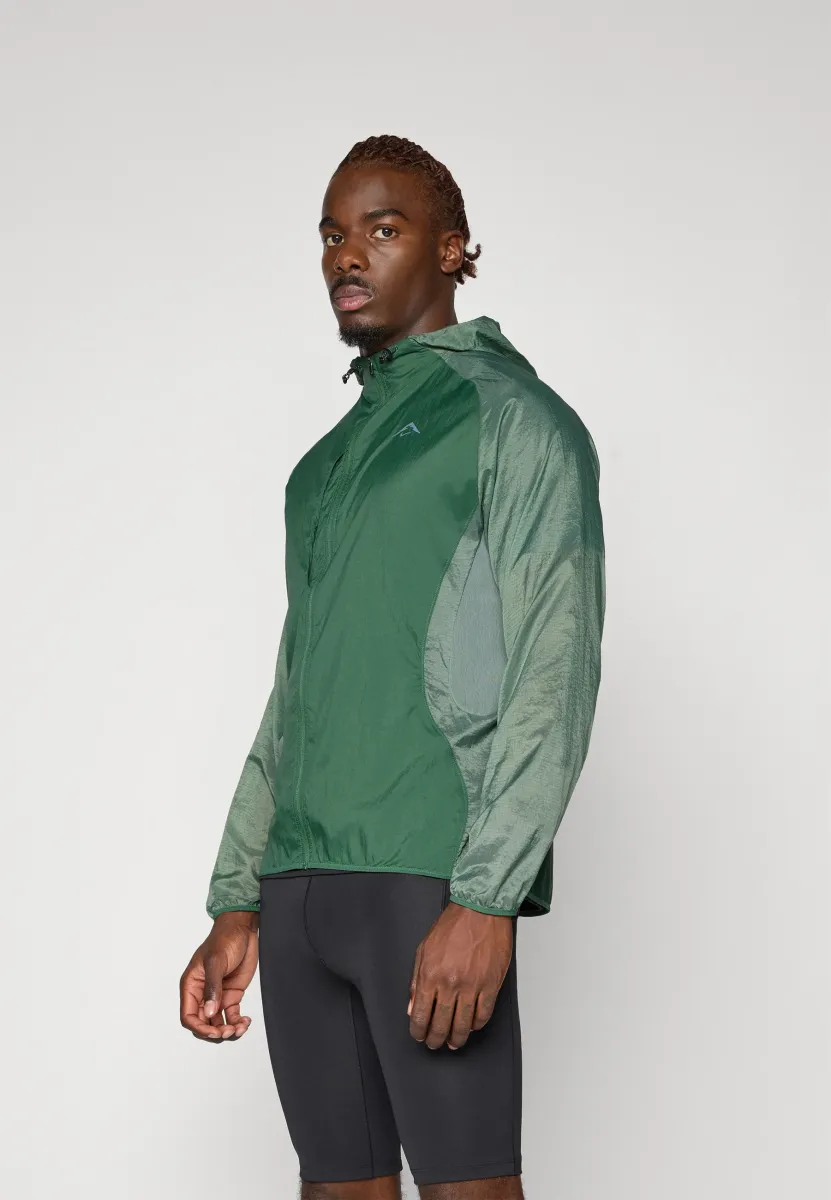 TRAIL AIREEZ - Windbreaker - fir clay/green/black