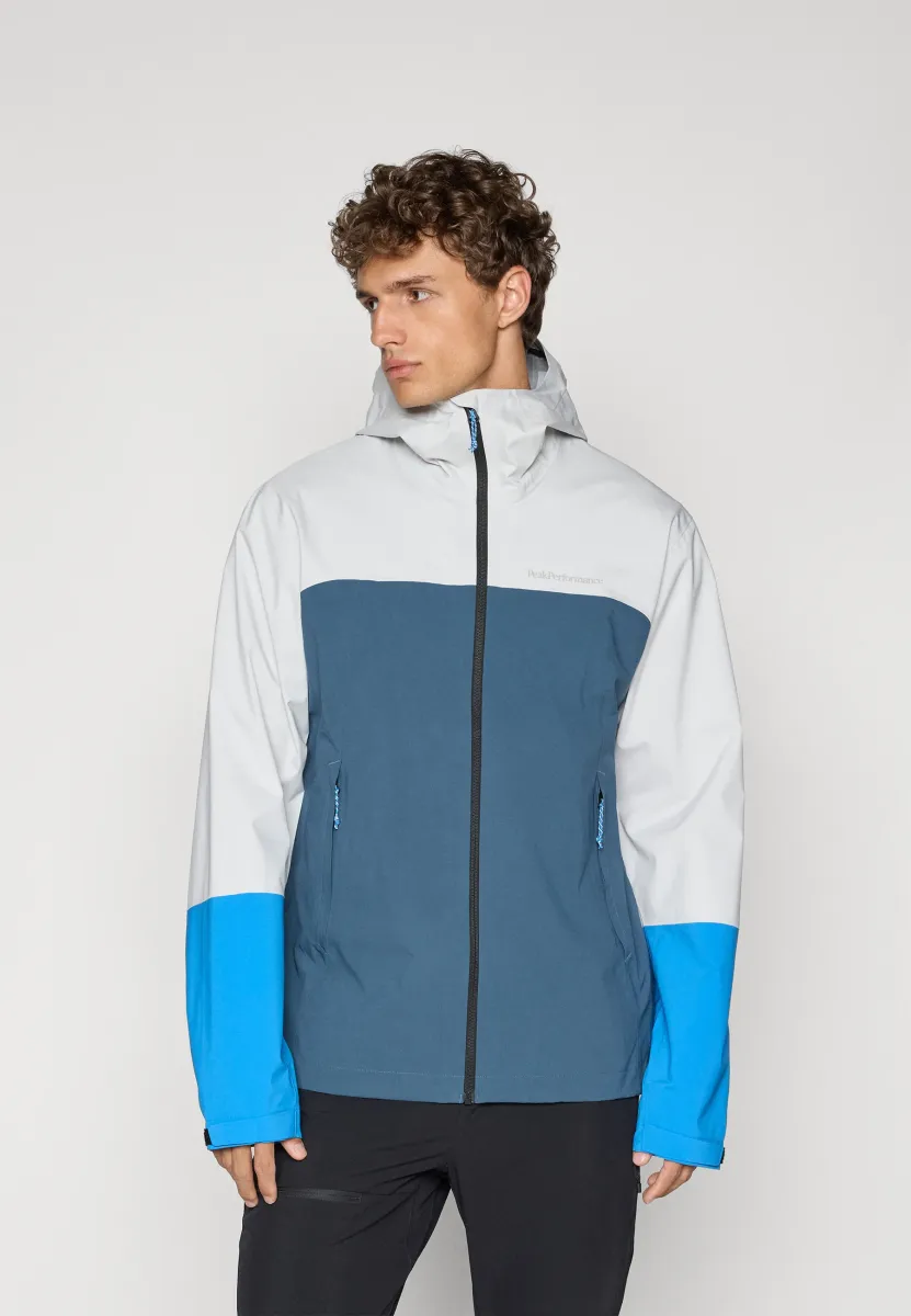 TRAIL JACKET - Hardshelljacke - antarctica/mountain lake
