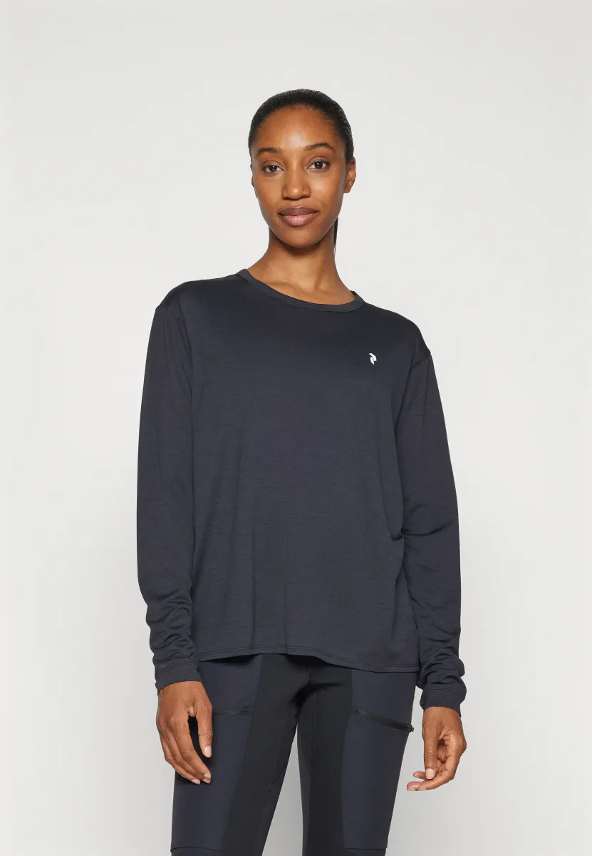 TRAIL - Langarmshirt - black