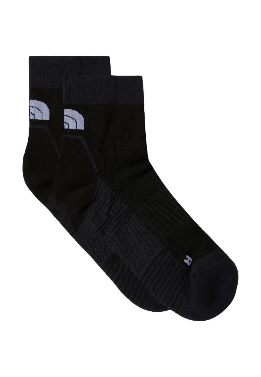 TRAIL RUN QUARTER SOCK - Socken - tnf black