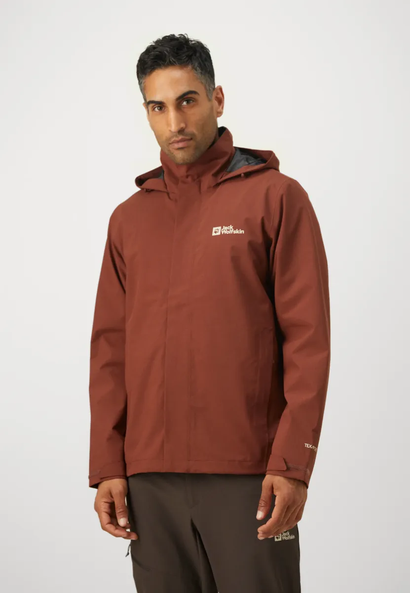 TRAILTIME 2L JKT M - Regenjacke / wasserabweisende Jacke - hot choc