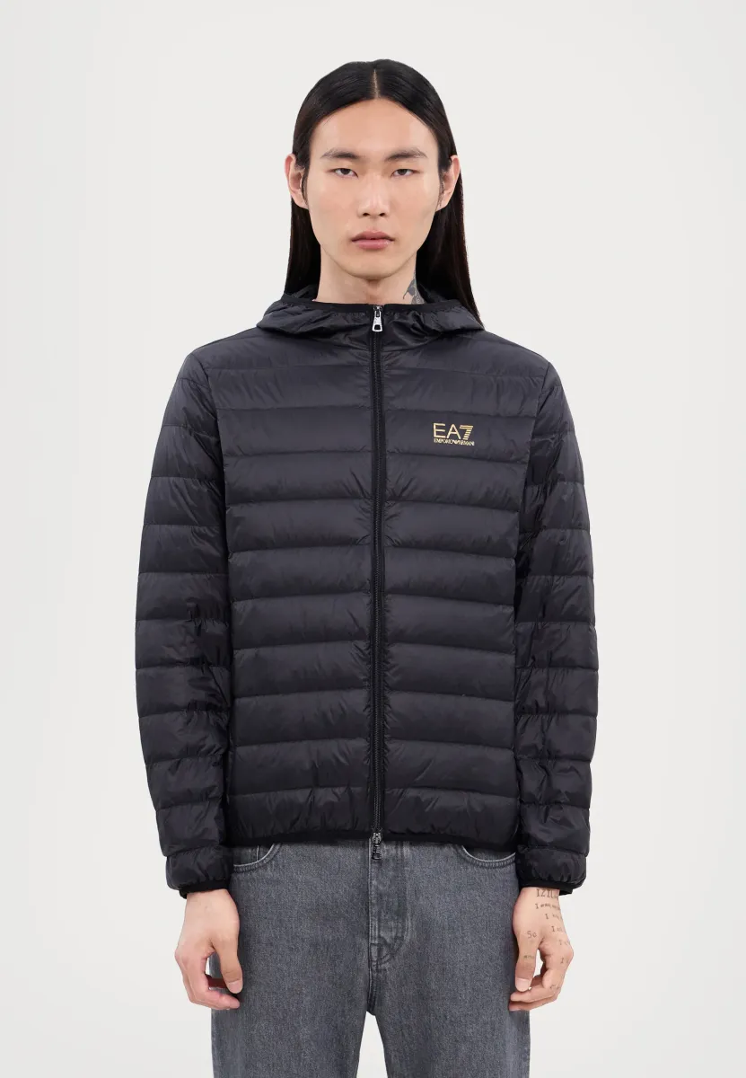 TRAIN CORE LIGHT JACKET - Daunenjacke - black