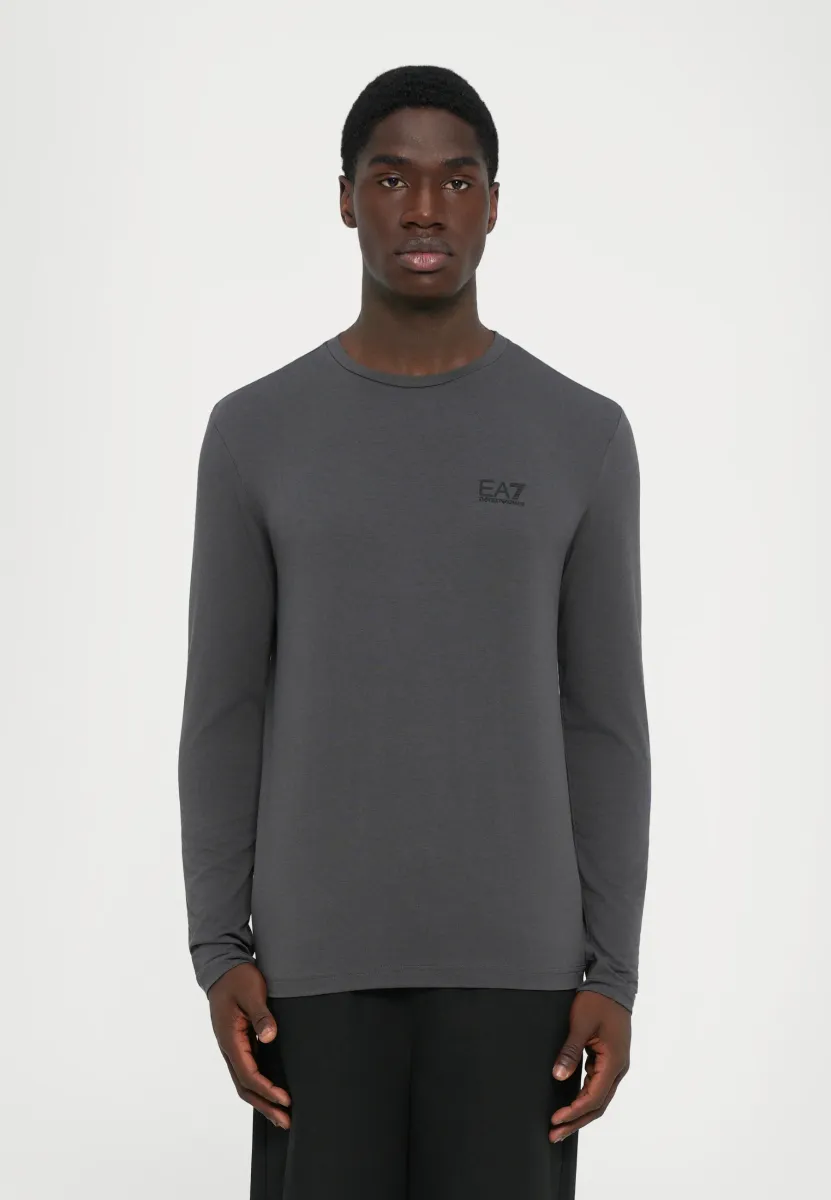 TRAIN CORE TEE - Langarmshirt - asphalt