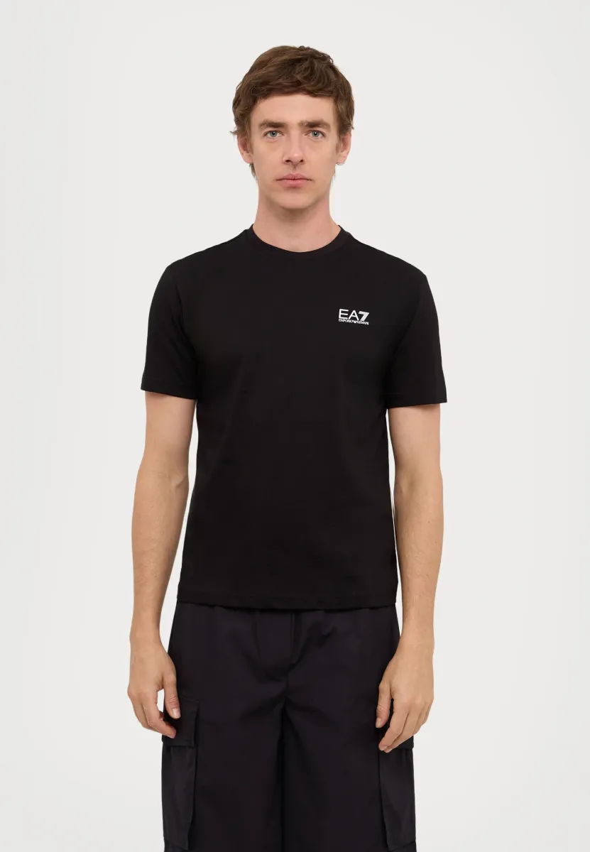 TRAIN CORE TEE - T-Shirt basic - black