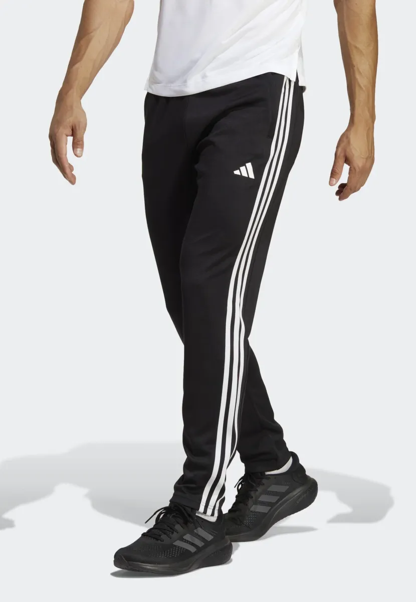 TRAIN ESSENTIALS 3-STRIPES - Jogginghose - black/white