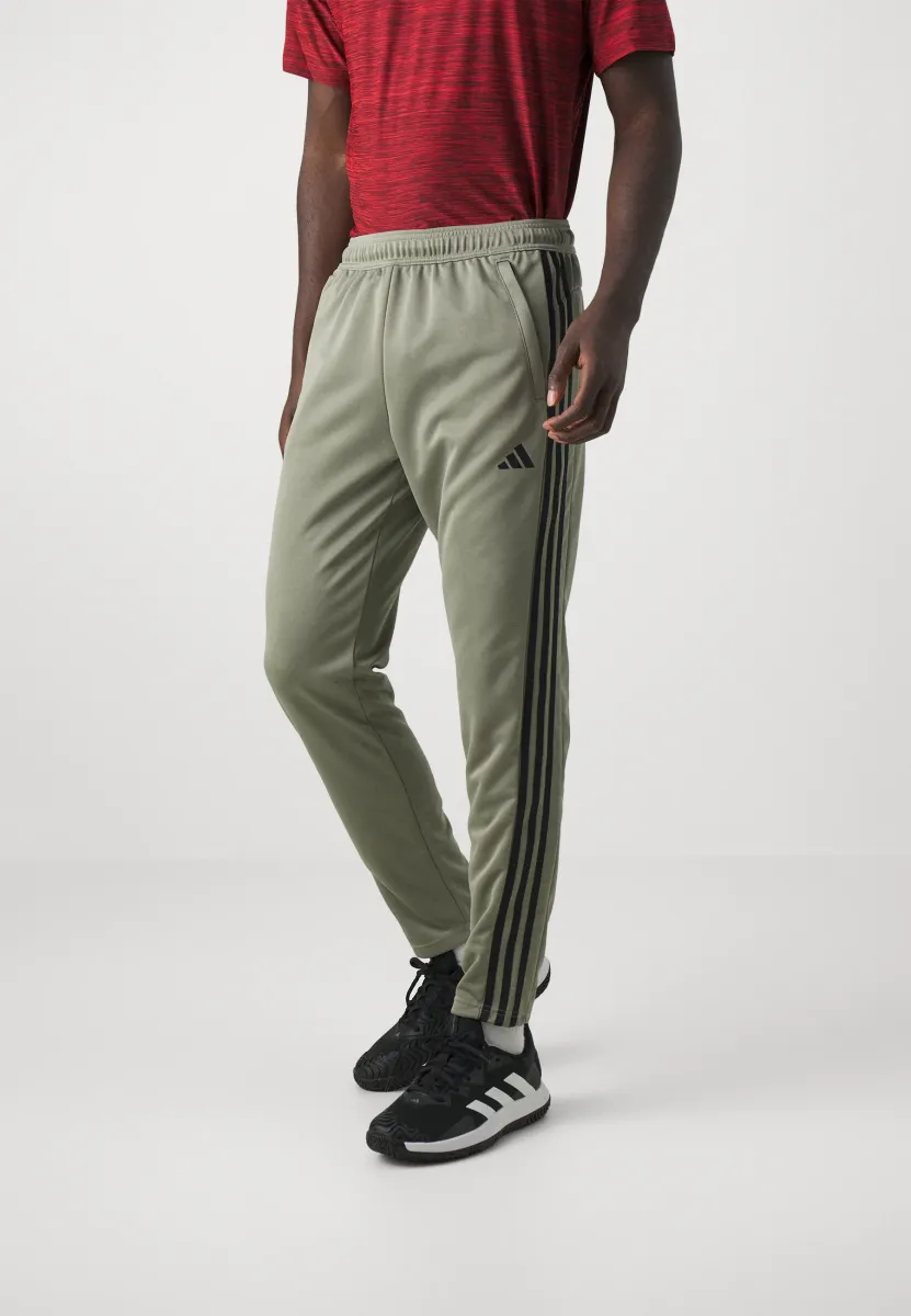 TRAIN ESSENTIALS 3-STRIPES - Jogginghose - silver pebble/black