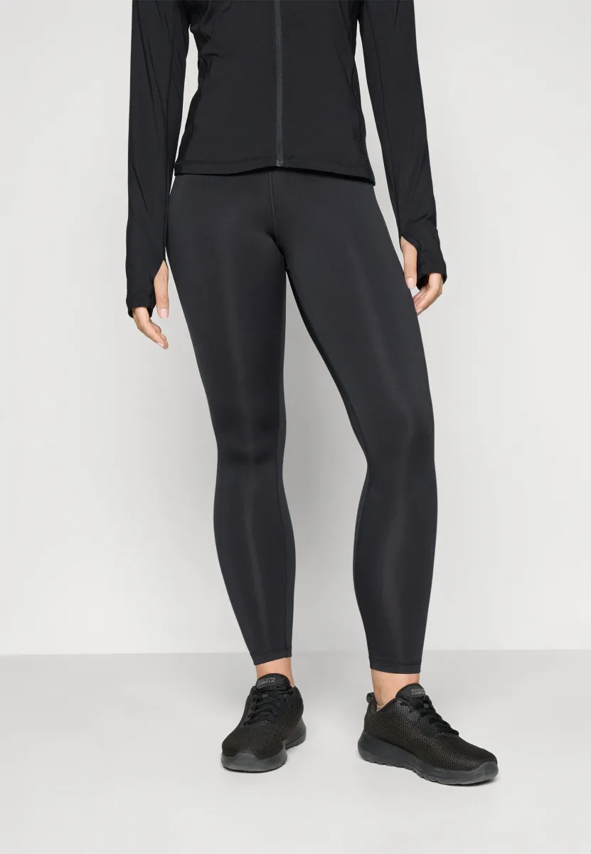 TRAIN HIGH RISE LEGGINGS - Tights - black