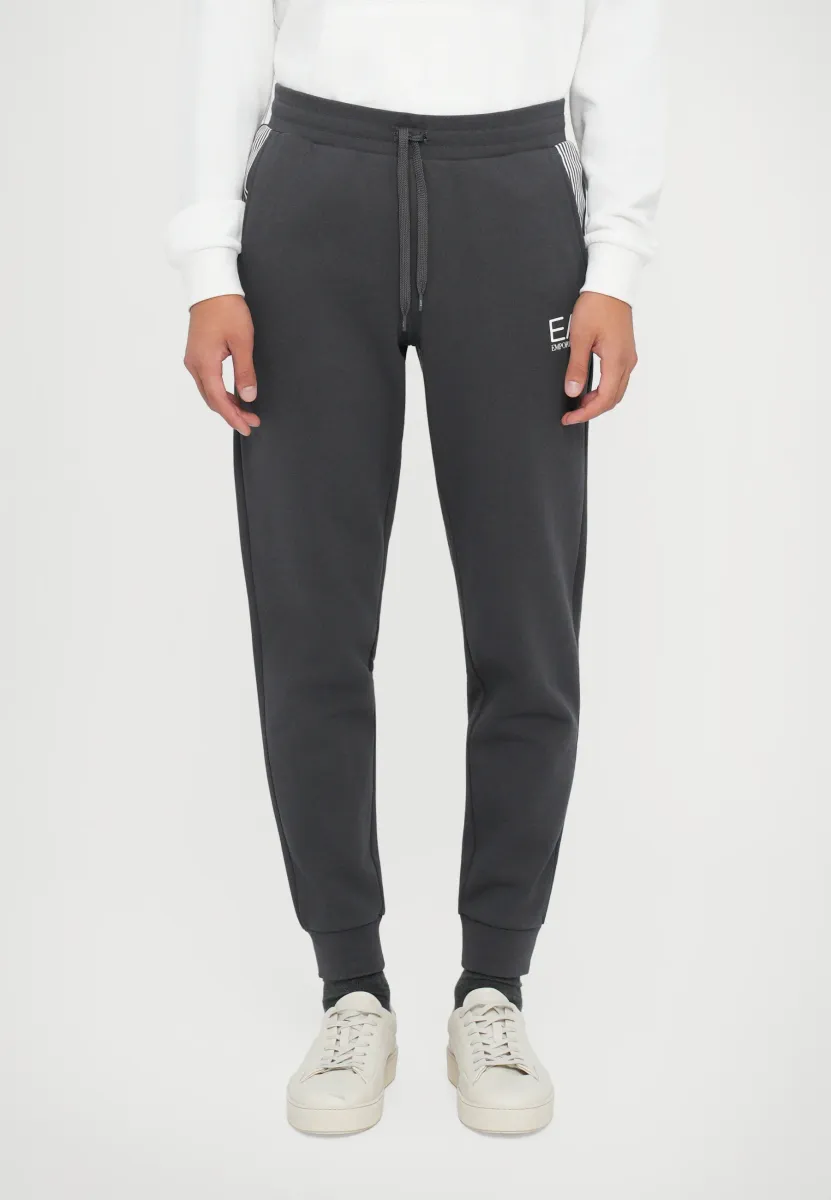 TRAIN LINES PANTS - Jogginghose - asphalt