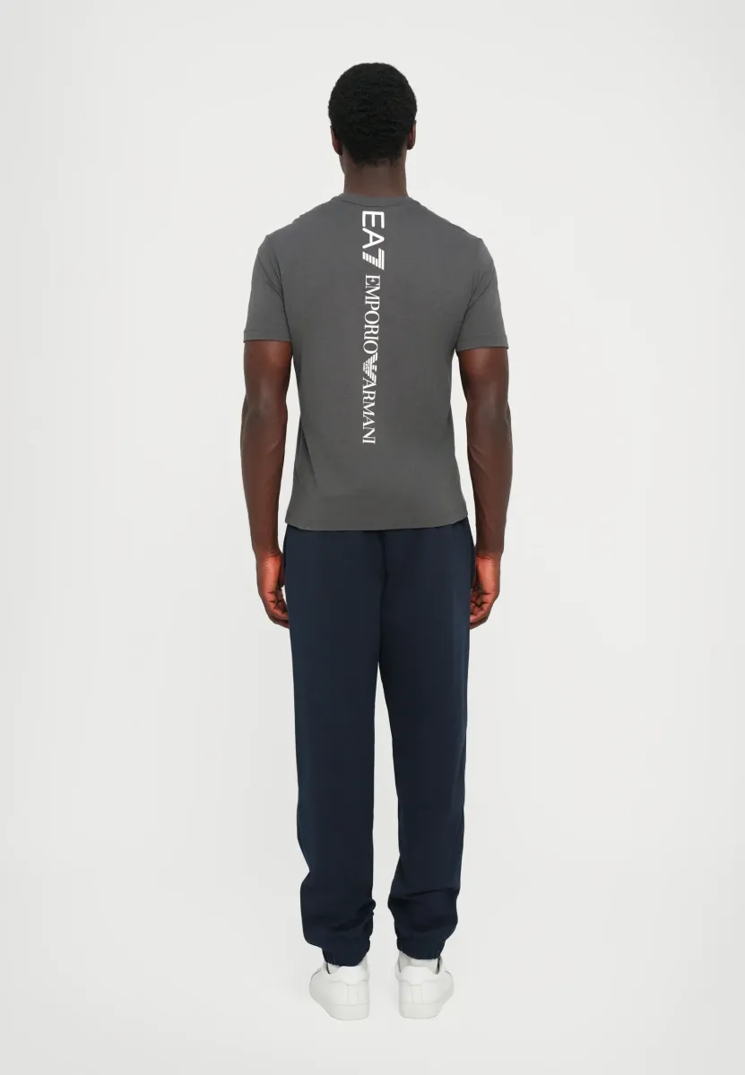 TRAIN LOGO SERIES TEE EXTENDED LOGO - T-Shirt print - asphalt