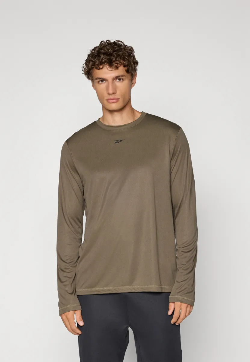 TRAIN LONG SLEEVE TECH - Langarmshirt - army green