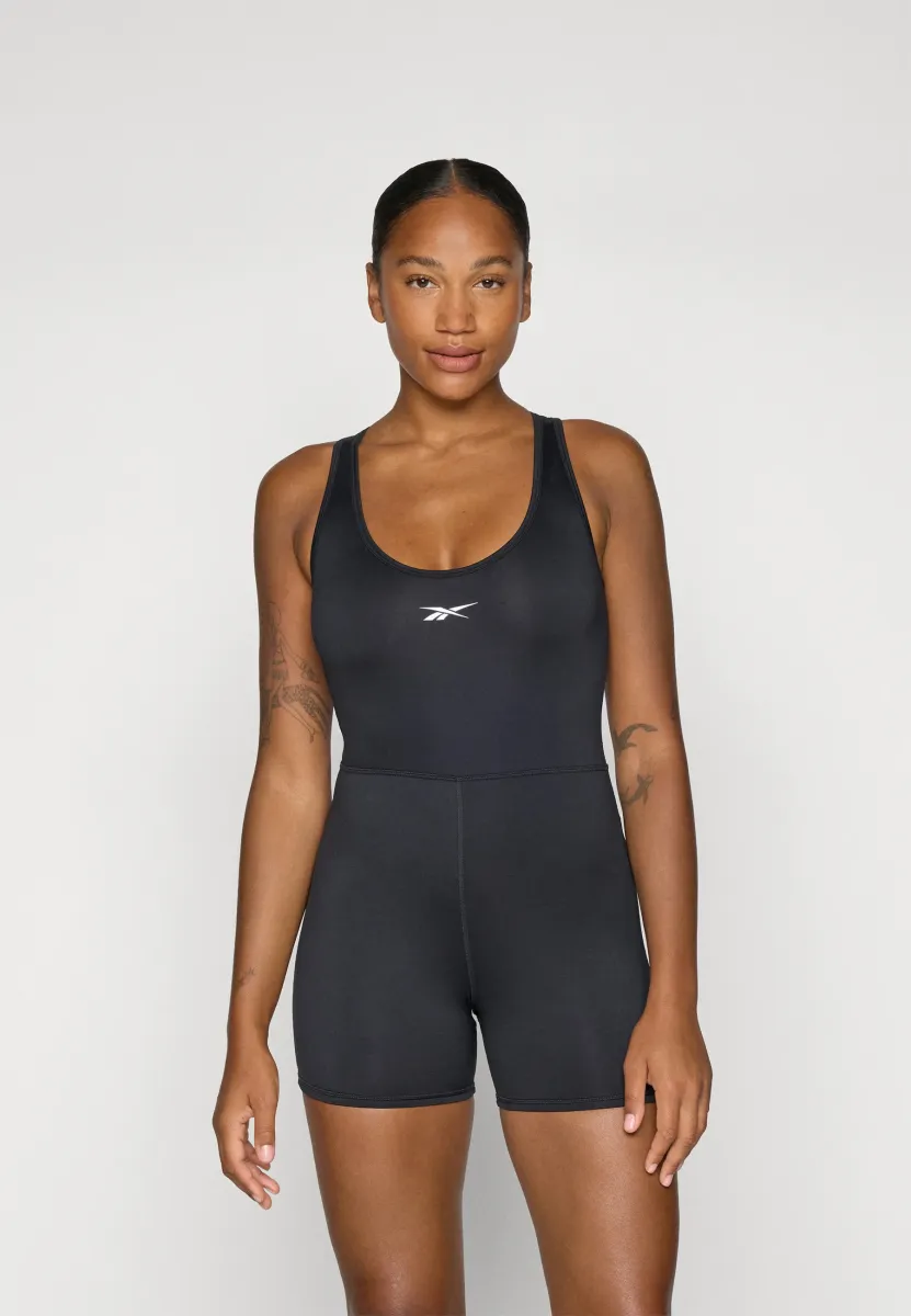 TRAIN UNITARD - Turnanzug - black