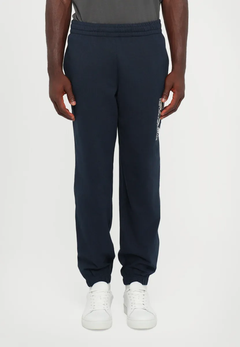 TRAIN VISIBILITY - Jogginghose - blue/cream