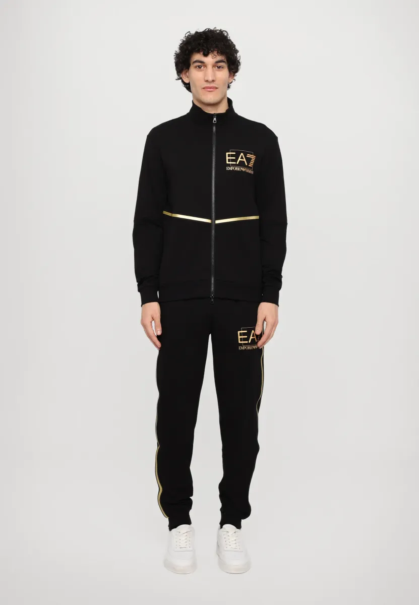 TRAIN VISIBILITY - Trainingsanzug - black/gold