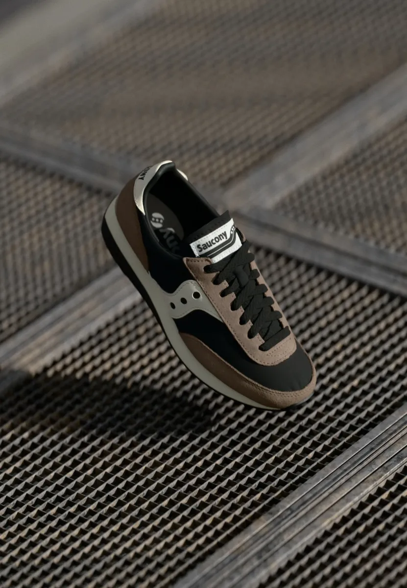 TRAINER 80 UNISEX - Sneaker low - black/tan
