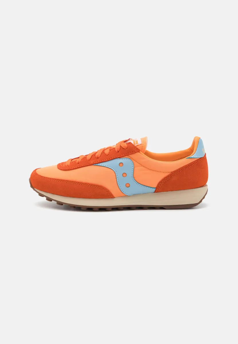 TRAINER 80 UNISEX - Sneaker low - orange/sky