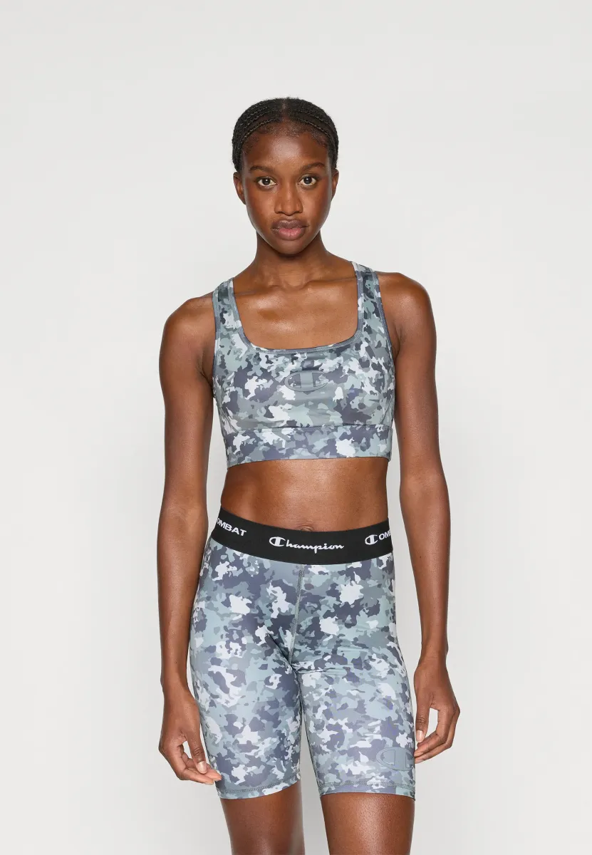 TRAINING BRA HIGH SUPPORT COMBAT - Sport-BH mit starker Stützkraft - green/black